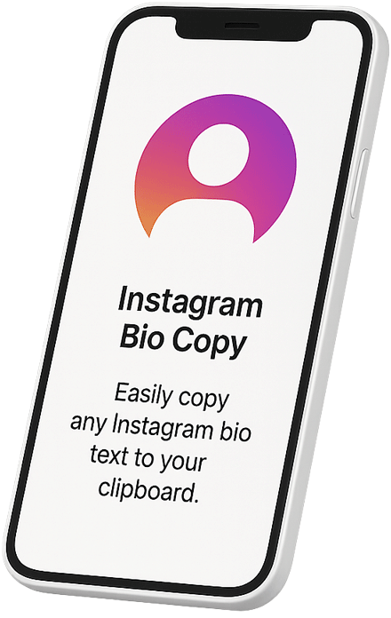 Copy Instagram Biography